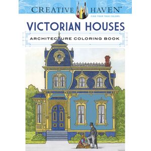 Dover Publications Inc. Creative Haven Victorian Houses Architecture Coloring Book Dover Publications Inc. Creative Haven Victorian Houses Architecture Coloring Book