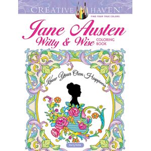 Dover Publications Inc. Creative Haven Jane Austen Witty & Wise Coloring Book Dover Publications Inc. Creative Haven Jane Austen Witty & Wise Coloring Book