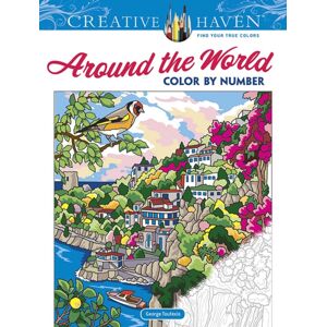 Dover Publications Inc. Creative Haven Around The World Color By Number Dover Publications Inc. Creative Haven Around The World Color By Number