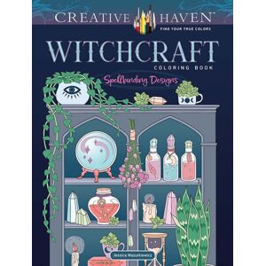 Dover Publications Inc. Creative Haven Witchcraft Coloring Book : Spellbinding Designs Dover Publications Inc. Creative Haven Witchcraft Coloring Book : Spellbinding Designs