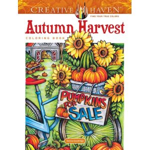 Dover Publications Inc. Creative Haven Autumn Harvest Coloring Book Dover Publications Inc. Creative Haven Autumn Harvest Coloring Book