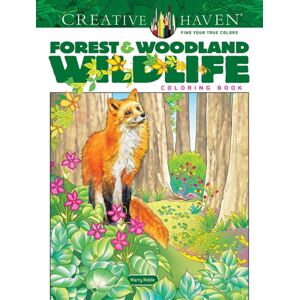 Dover Publications Inc. Creative Haven Forest & Woodland Wildlife Coloring Book Dover Publications Inc. Creative Haven Forest & Woodland Wildlife Coloring Book
