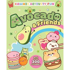 Dover Publications Inc. Avocado & Friends: Kawaii Activity Fun (With Over 200 Stickers!) Dover Publications Inc. Avocado & Friends: Kawaii Activity Fun (With Over 200 Stickers!)