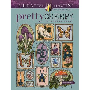 Dover Publications Inc. Creative Haven Pretty Creepy Coloring Book Dover Publications Inc. Creative Haven Pretty Creepy Coloring Book
