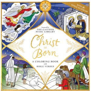 Dover Publications Inc. Christ Is Born : A Coloring Book With Bible Verses Dover Publications Inc. Christ Is Born : A Coloring Book With Bible Verses