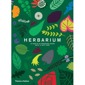 Thames & Hudson Ltd Herbarium: Gift Wrapping Paper Book : 10 Sheets Of Wrapping Paper With 12 Gift Tags Thames & Hudson Ltd Herbarium: Gift Wrapping Paper Book : 10 Sheets Of Wrapping Paper With 12 Gift Tags