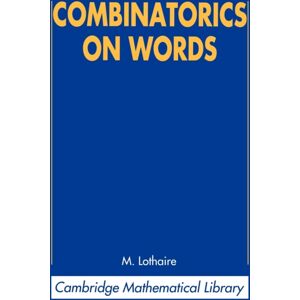 Cambridge University Press Combinatorics On Words Cambridge University Press Combinatorics On Words