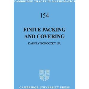 Cambridge University Press Finite Packing And Covering Cambridge University Press Finite Packing And Covering