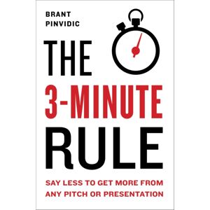 Penguin Putnam Inc The 3-Minute Rule : Saying Less To Get More From Any Pitch Or Presentation Penguin Putnam Inc The 3-Minute Rule : Saying Less To Get More From Any Pitch Or Presentation