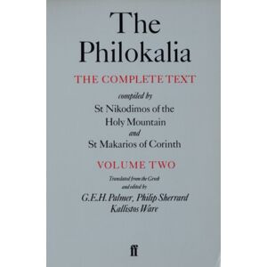Faber & Faber The Philokalia Vol 2 Faber & Faber The Philokalia Vol 2