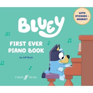 Faber Music Ltd Bluey: First Ever Piano Book Faber Music Ltd Bluey: First Ever Piano Book