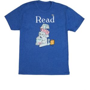 Out of Print Elephant & Piggie Read Unisex T-Shirt X-Small Out of Print Elephant & Piggie Read Unisex T-Shirt X-Small