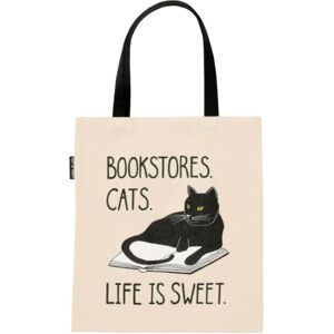 Out of Print Bookstore Cats Tote Bag Out of Print Bookstore Cats Tote Bag