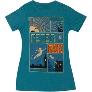 Out of Print Minalima: Peter Pan Women'S Crew T-Shirt Small Out of Print Minalima: Peter Pan Women'S Crew T-Shirt Small