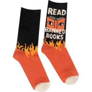 Random House Inc Read Banned Books Socks - Small Random House Inc Read Banned Books Socks - Small