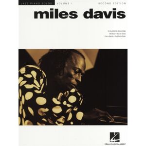 Hal Leonard Corporation Miles Davis - 2nd Edition : Jazz Piano Solos Series Volume 1 Hal Leonard Corporation Miles Davis - 2nd Edition : Jazz Piano Solos Series Volume 1