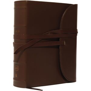 Thomas Nelson Publishers Nkjv, Journal The Word Bible, Large Print, Premium Leather, Brown, Red Letter : Reflect On Your Favorite Verses Thomas Nelson Publishers Nkjv, Journal The Word Bible, Large Print, Premium Leather, Brown, Red Letter : Reflect On Your Favorite Verses