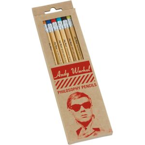 Galison Warhol Philosophy Pencil Set Galison Warhol Philosophy Pencil Set