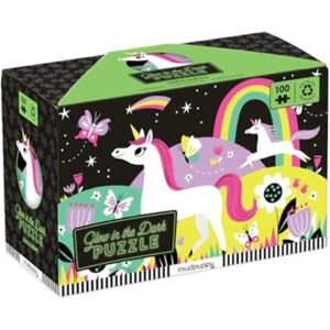 Galison Unicorns Glow-In-The-Dark Puzzle Galison Unicorns Glow-In-The-Dark Puzzle