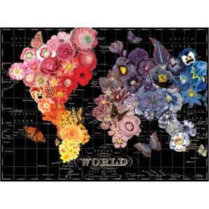 Galison Wendy Gold Full Bloom 1000 Piece Puzzle Galison Wendy Gold Full Bloom 1000 Piece Puzzle
