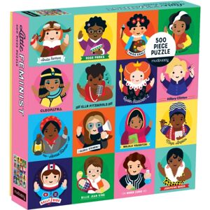 Galison Little Feminist 500 Piece Family Puzzle Galison Little Feminist 500 Piece Family Puzzle