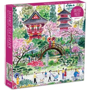 Galison Michael Storrings Japanese Tea Garden 300 Piece Puzzle Galison Michael Storrings Japanese Tea Garden 300 Piece Puzzle