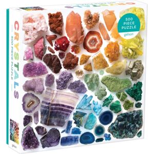 Galison Rainbow Crystals 500 Piece Puzzle Galison Rainbow Crystals 500 Piece Puzzle