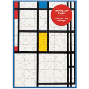 Galison Moma Mondrian Greeting Card Puzzle Galison Moma Mondrian Greeting Card Puzzle