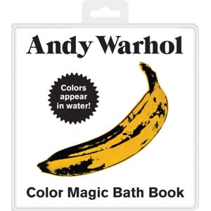 Galison Andy Warhol Color Magic Bath Book Galison Andy Warhol Color Magic Bath Book