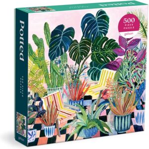 Galison Potted 500 Piece Puzzle Galison Potted 500 Piece Puzzle