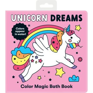 Galison Unicorn Dreams Color Magic Bath Book Galison Unicorn Dreams Color Magic Bath Book