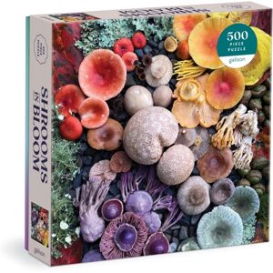 Galison Shrooms In Bloom 500 Piece Puzzle Galison Shrooms In Bloom 500 Piece Puzzle