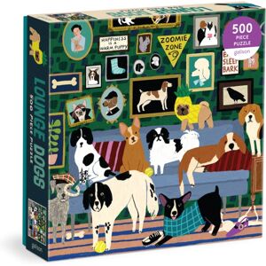 Galison Lounge Dogs 500 Piece Puzzle Galison Lounge Dogs 500 Piece Puzzle