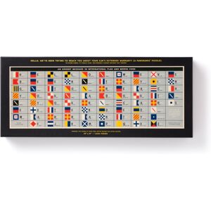 Galison An Urgent Message 1,000 Piece Panoramic Puzzle Galison An Urgent Message 1,000 Piece Panoramic Puzzle