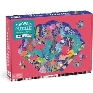 Galison Mermaid Cove 75 Piece Shaped Scene Puzzle Galison Mermaid Cove 75 Piece Shaped Scene Puzzle
