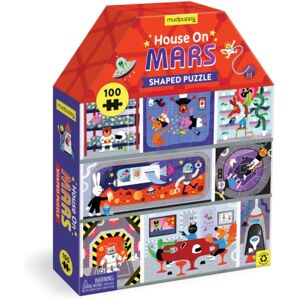 Galison House On Mars 100 Piece House-Shaped Puzzle Galison House On Mars 100 Piece House-Shaped Puzzle