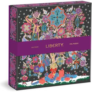 Galison Liberty Christmas Tree Of Life 500 Piece Foil Puzzle Galison Liberty Christmas Tree Of Life 500 Piece Foil Puzzle