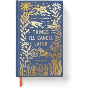 Galison Things I'Ll Cancel Later Undated Mini Planner Galison Things I'Ll Cancel Later Undated Mini Planner