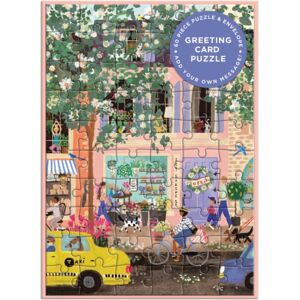 Galison Joy Laforme Spring Street Greeting Card Puzzle Galison Joy Laforme Spring Street Greeting Card Puzzle