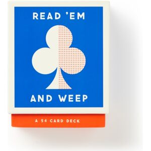 Galison Read Em And Weep Playing Card Set Galison Read Em And Weep Playing Card Set