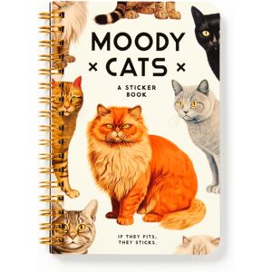 Galison Moody Cats Sticker Book Galison Moody Cats Sticker Book