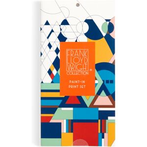 Galison Frank Lloyd Wright Paint-In Postcard Set Galison Frank Lloyd Wright Paint-In Postcard Set