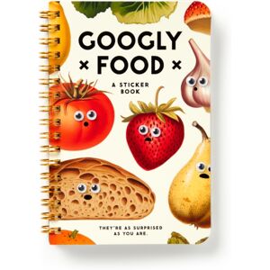 Galison Googly Food Sticker Book Galison Googly Food Sticker Book