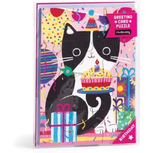 Galison Purr-Fect Cat Birthday Greeting Card Puzzle Galison Purr-Fect Cat Birthday Greeting Card Puzzle