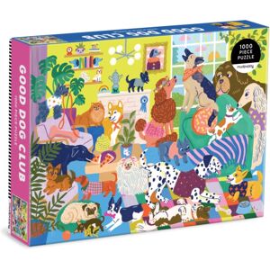 Galison Good Dog Club 1000 Piece Family Puzzle Galison Good Dog Club 1000 Piece Family Puzzle