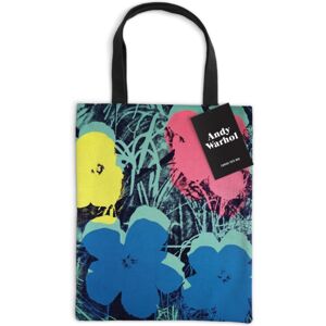 Galison Warhol Flowers Volume 3 Canvas Tote Bag Galison Warhol Flowers Volume 3 Canvas Tote Bag