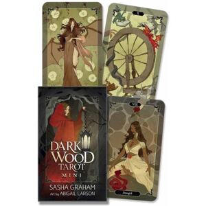 Llewellyn Publications,U.S. Dark Wood Tarot Mini Deck Llewellyn Publications,U.S. Dark Wood Tarot Mini Deck