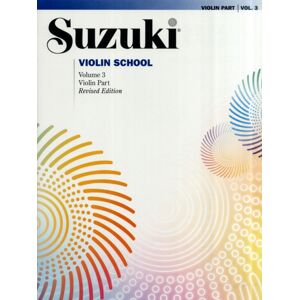 Alfred Publishing Co Inc.,U.S. Suzuki Violin School 3 Alfred Publishing Co Inc.,U.S. Suzuki Violin School 3