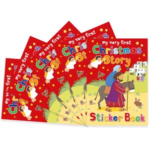SPCK Publishing Christmas Story Sticker Book : Pack Of 5 SPCK Publishing Christmas Story Sticker Book : Pack Of 5