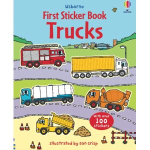 Usborne Publishing Ltd First Sticker Book Trucks Usborne Publishing Ltd First Sticker Book Trucks